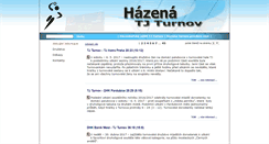 Desktop Screenshot of hazena-turnov.prackov.com