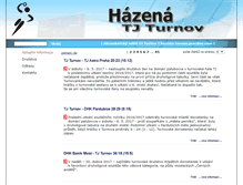 Tablet Screenshot of hazena-turnov.prackov.com